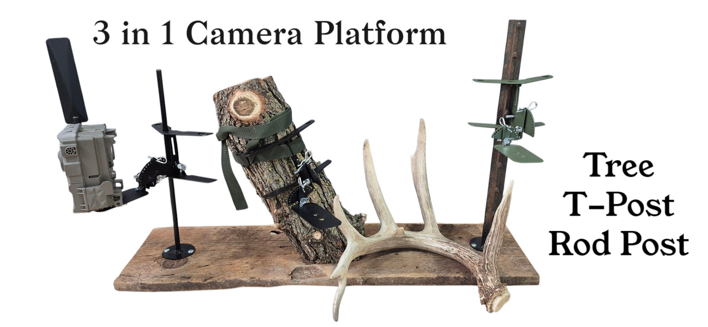 V-Pro Trail Camera Platform (Green), Trail Camera Mounting Bracket