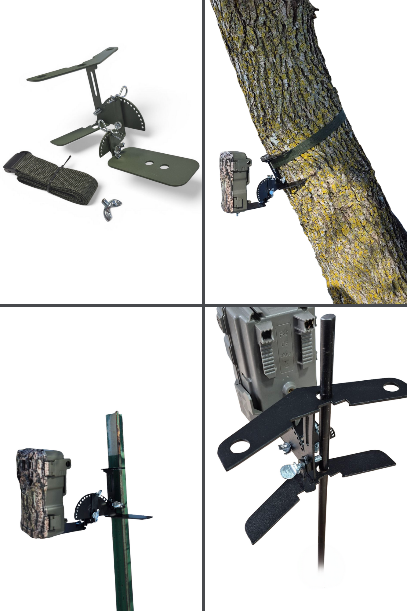 V-Pro Trail Camera Platform (Green), Trail Camera Mounting Bracket